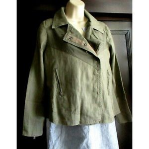 New Cargo Utility Jacket Military Green Olive NWT Spring Light jacket Y2K